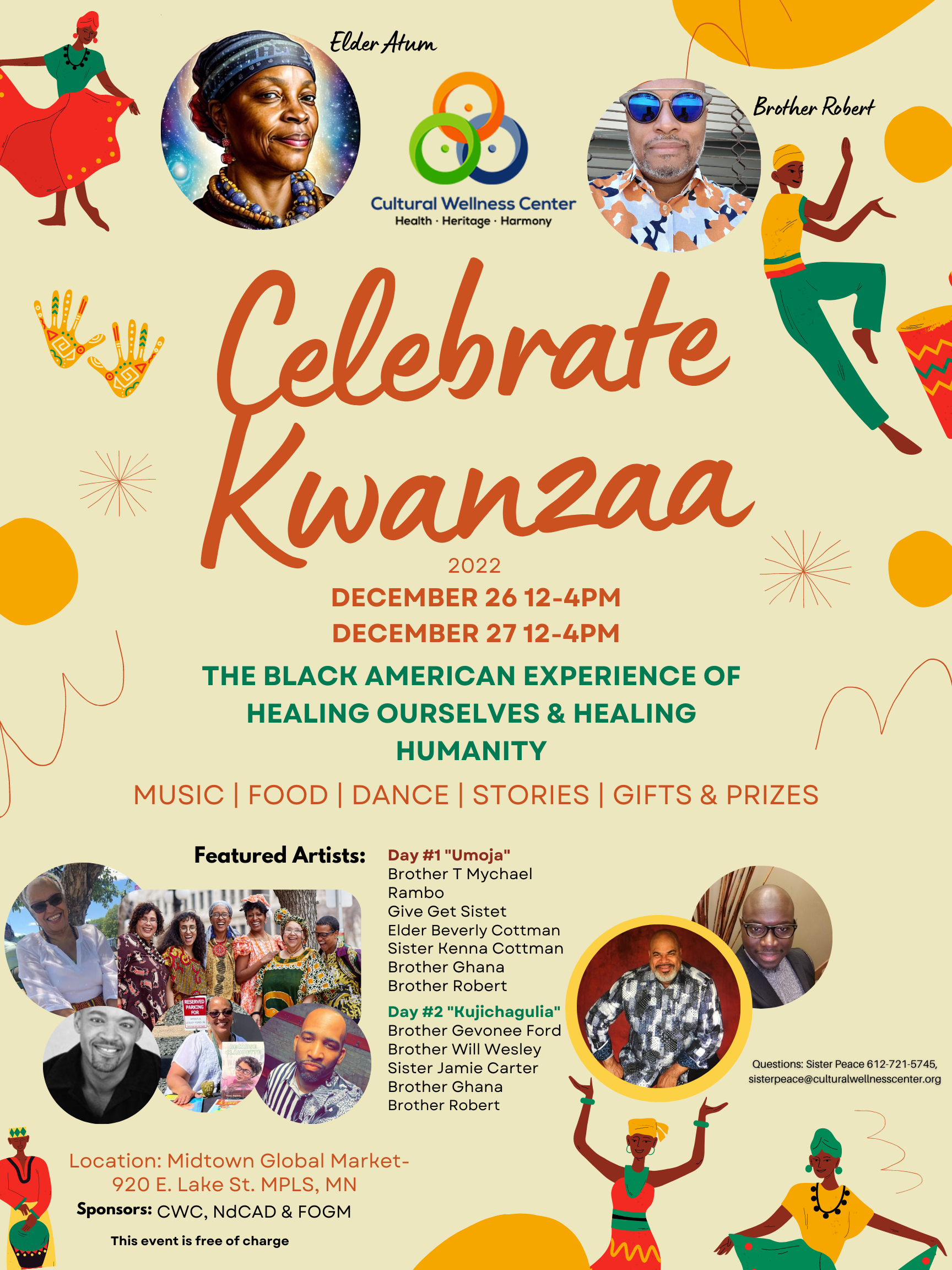 Events-Portrait-Kwanzaa-Poster-in-Light-Yellow-Dark-Orange-Green-Organic-Illustration-Style-1